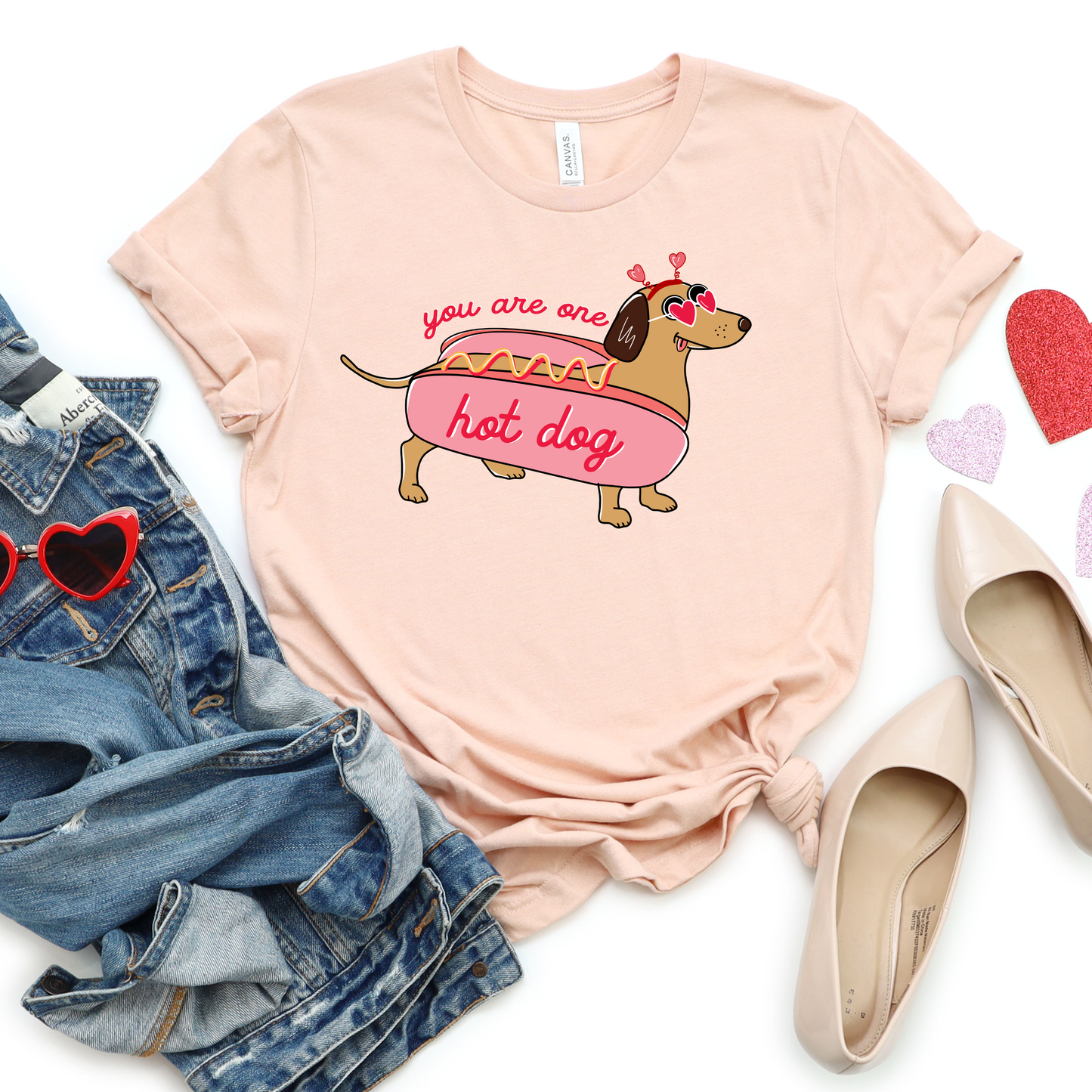 *You Are One Hot Dog Graphic Tee