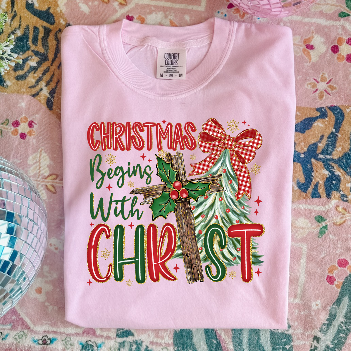 *Christmas Begins with Christ Tee