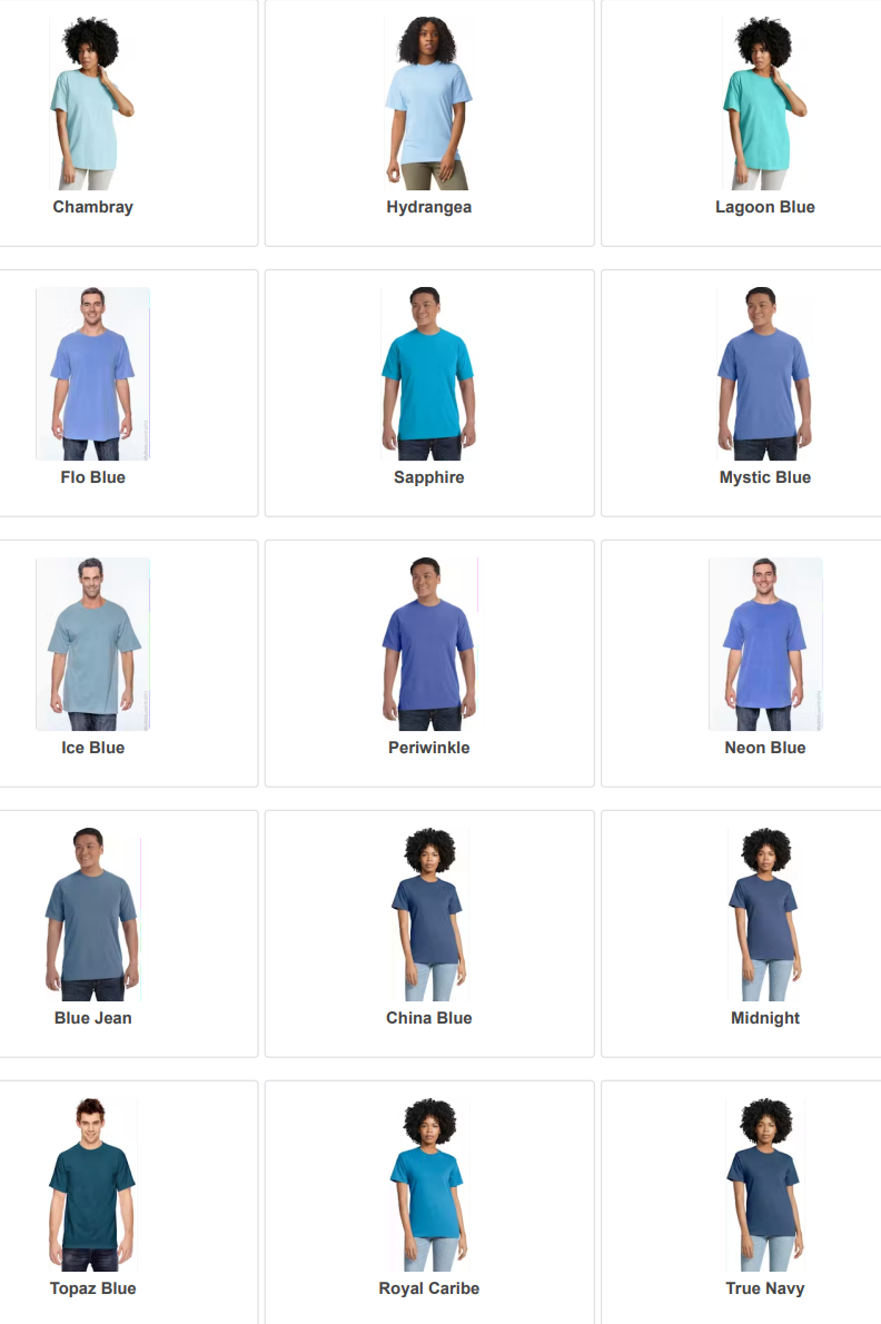 ADULT COMFORT COLORS