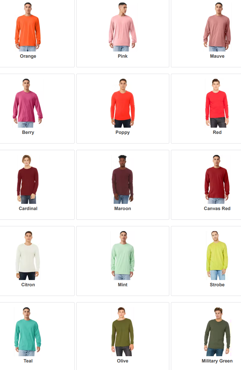 ADULT LONG SLEEVE - GILDAN