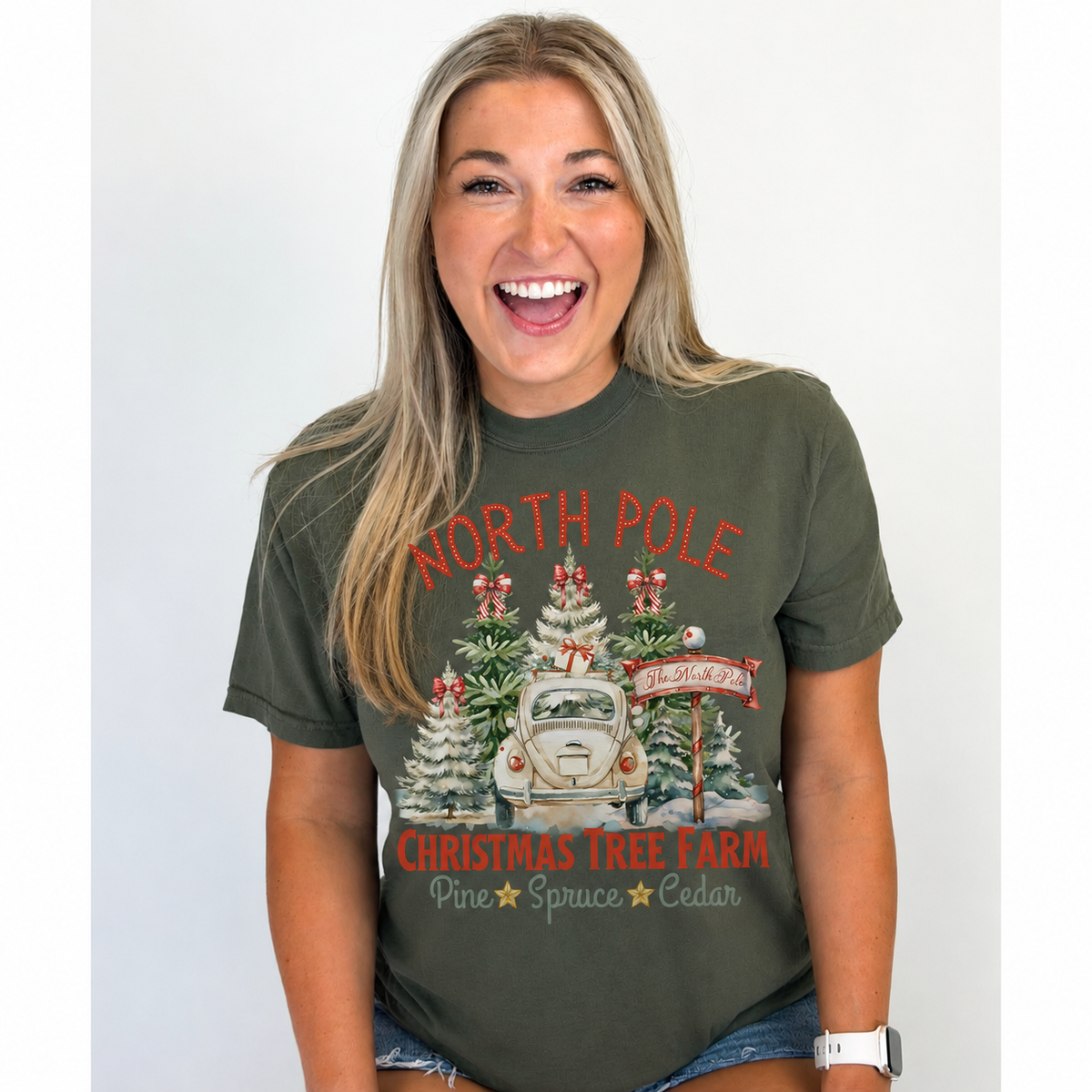 *North Pole Christmas Tree Farm Tee