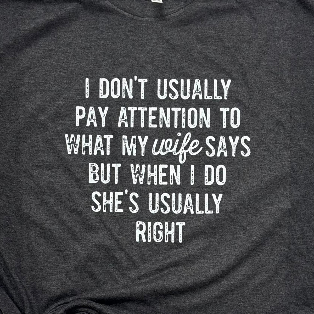 *She's Usually Right Graphic Tee