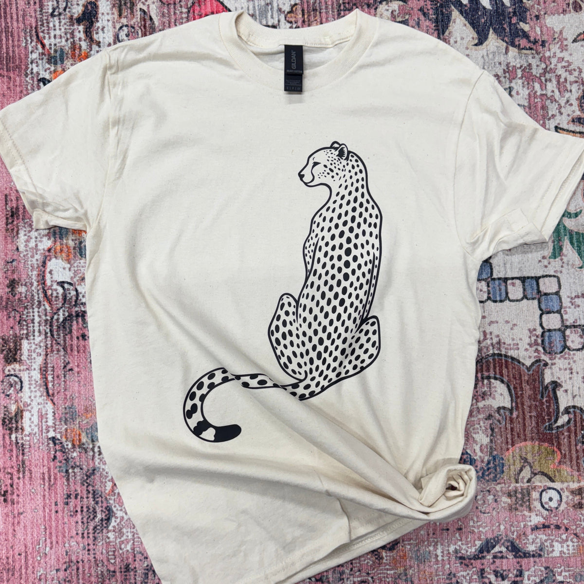 *Luxury Cheetah Graphic Tee