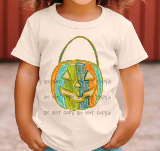 Boy Pumpkin Bucket (YOUTH)
