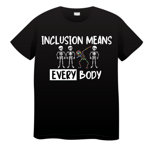 Inclusion Means Everybody - Bella Canvas