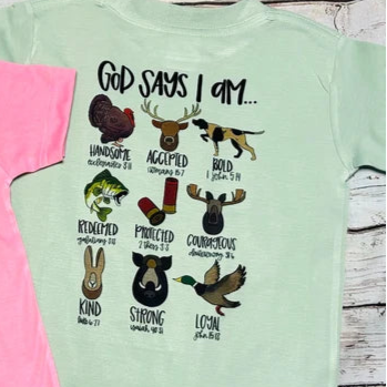 God Says I Am.. Hunting (Toddler)